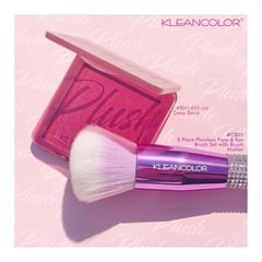 KLEANCOLOR - Set 4 rubor en polvo rubores coral, rosado