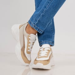 GLINT - Zapatillas Urbanas de Cuero Mujer 48008