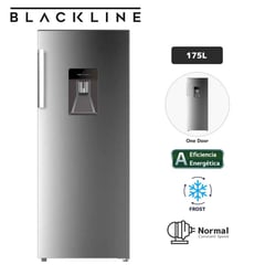 BLACKLINE - Refrigeradora 175L Frost 1PD Inox