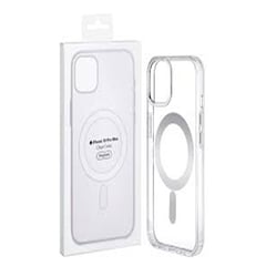 GENERICO - FUNDA CLEAR CASE CON MAGSAFE PARA IPHONE 15 PRO MAX TRANSPARENTE