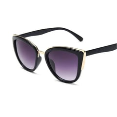 GENERICO - Lentes De Sol Muselife Mujer Estilo Cateye UV400 Negro