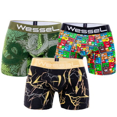 WESSEL - Boxer Pack W4 x3 Hombre