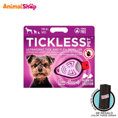 TICKLESS - Repelente Ultrasonico Rosado Para Mascotas