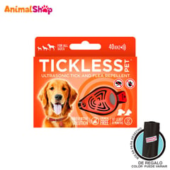 TICKLESS - Repelente Ultrasonico Naranja Para Mascotas