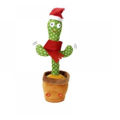 GENERICO - Cactus bailarín con ropa navideño musical canta baila repite voz