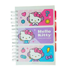 SANRIO - CUADERNO A5 160H CUADRICULADO KAWAIIGIRL HELLO KITTY