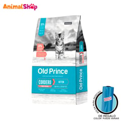 OLD PRINCE - Comida De Gatito Cordero Y Arroz 3Kg