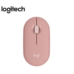 LOGITECH - Mouse Pebble 2 M350s Bluetooth/Wireless Rosado