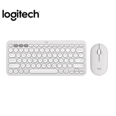 LOGITECH - Combo Teclado +Mouse Pebble 2 K380s + M350s Wirelless Blanco