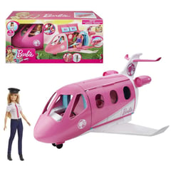 BARBIE - Avión de Lujo con Barbie Piloto - Jet Dreamhouse Adventures