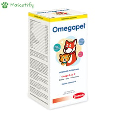 Omegapel Líquido Oral - Suplemento para perros y gatos 100ml