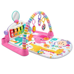 FISHER PRICE - Gimnasio Piano Pataditas Musicales Rosado