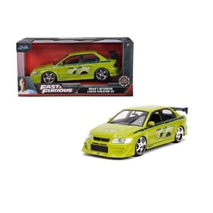 JADA TOYS - MITSUBISHI LANCER EVO RAPIDOS Y FURIOSOS ESCALA 124 METAL