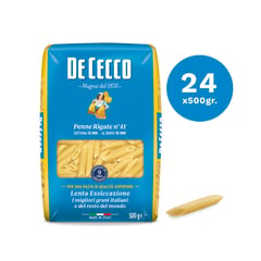 DE CECCO - Pack - Penne Rigate 500g x 24