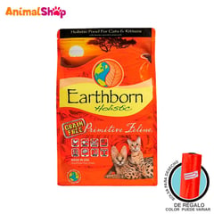 EARTHBORN HOLISTIC - Comida De Gato Felino Sin Granos 2Kg