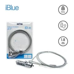 IBLUE - Cable de Seguridad de Laptop Universal 18M