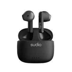 SUDIO - Audífonos True Wireless Bluetooth 5.3 A1 Negro 30 Hrs