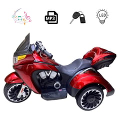 GENERICO - Trimoto a Batería para Niños Strength 12V - Rojo