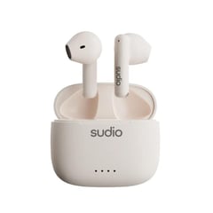 SUDIO - Audífonos True Wireless Bluetooth 5.3 A1 Blanco 30 Hrs