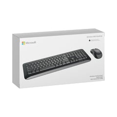 Teclado Keyboard & Mouse Desktop 850 Wireless Spanish Black