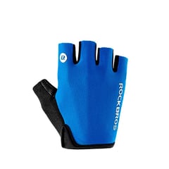 ROCKBROS - Guantes de Ciclismo Azul Talla XL