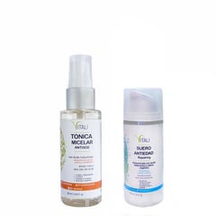 VITALI - Pack Facial Antiedad Tónica Micelar Suero