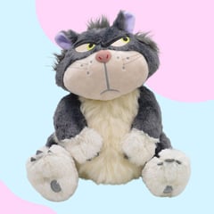 GENERICO - Peluche Gato Lucifer Importado - Mide 44 cm alto