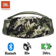 JBL - PARLANTE BOOMBOX 3 BLUETOOTH 24H EXTRA BASS - CAMUFLADO