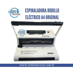 GENERICO - Espiraladora Rodillo Eléctrico Y Anulador de Pines