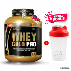 LEVEL PRO - Proteína Whey Gold Pro 3Kg Chocolate