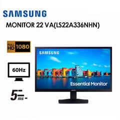 SAMSUNG - Monitor LS22A336NHLXPE 22 5MS Full HD HDMI VGA
