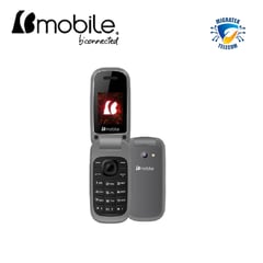 BMOBILE - Teléfono Movil C216 2G Dual SIM Radio FM - Color Gris