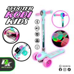 UNIVERSAL - SCOOTER PARA NIÑOS MUSICAL KODI KIDS ROSADO