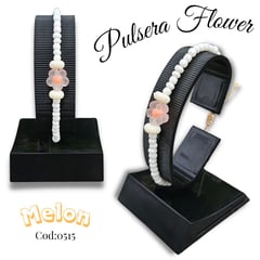 GENERICO - Pulsera Flower para niñas y mujeres