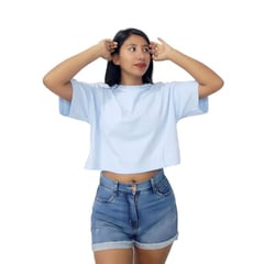 VANGU - Polo crop para mujer Vangu.