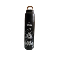 DISNEY CLASICOS - TERMO DE ACERO MICKY MOUSE COLOR NEGRO