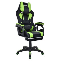 EXTINGTION - Silla Gamer Sapp Gamuza-Cuerina Color Verde