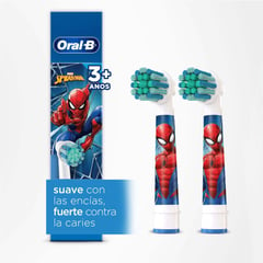 ORAL B - Cabezales De Repuesto Oral-B Spiderman Cepillo Eléctrico 2un