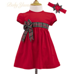 BABY YUVAL - Vestido Navidad Bebé Chloé