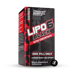 NUTREX RESEARCH - LIPO 6 BLACK ULTRA CONCENTRATE 60 CAPS