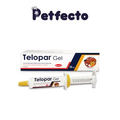 TELOPAR - Gel Oral Jeringa x 10ml para perros y gatos