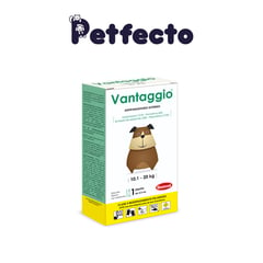 VANTAGGIO - ANTIPULGAS PIPETA x 2.5 mL (10.1 - 20 kg.)