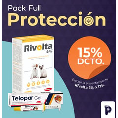 RIVOLTA - Pack Full Protección (Rivolta 6% x 0.25 ml+ Telopar 5 ml)