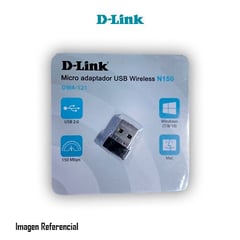 D LINK - ADAPTADOR DE RED D-LINK MINI N150 INALAMBRICO USB 2.0 150MBPS