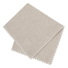 GENERICO - Servilletas Fiji 40x40cm Beige Set x10 Und - SaviHome