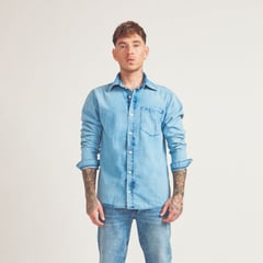 COTTON'S JEANS - Camisa ML Cottons Jeans Ismael