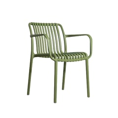 NIHM - Silla de Comedor Lambite de Plástico Verde