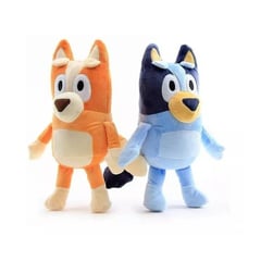 OEM - Set Peluche Bluey Y Bingo 28cm Muñeco Juguete