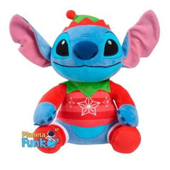 JUST PLAY - STITCH PELUCHE NAVIDEÑO 22CM