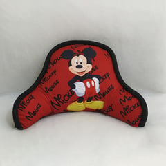 AMADEUS - COJÍN ANATÓMICO PARA ESPALDA MICKEY MOUSE 60X40CM ¡FUNDA CON CIERRE